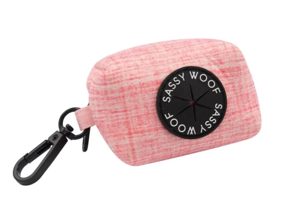 SASSY WOOF WASTE BAG HOLDER - DOLCE ROSE - Imagen 2