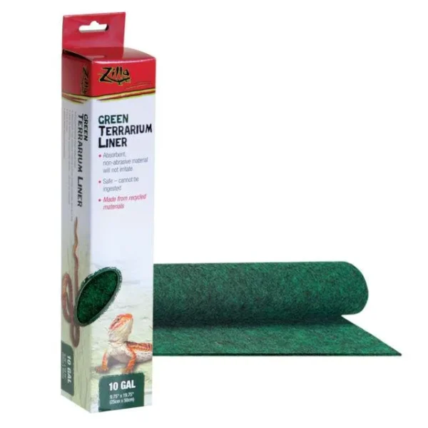 ZILLA TERRARIUM LINERS GREEN 20L