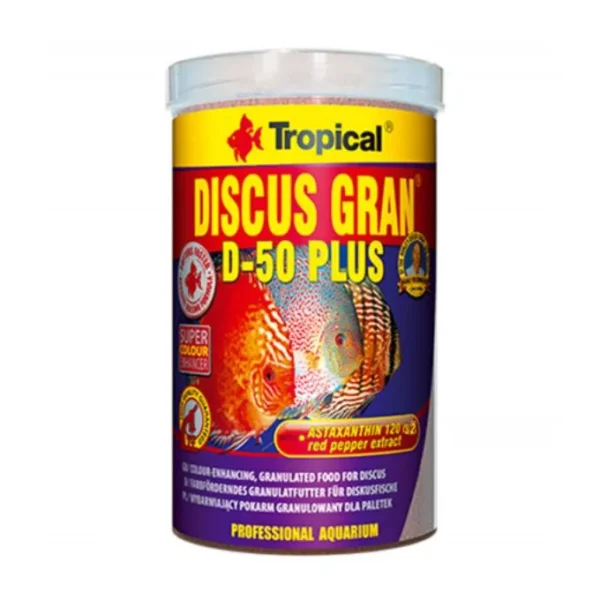 TROPICAL DISCUS GRAN D-50 PLUS 250ML 110GR
